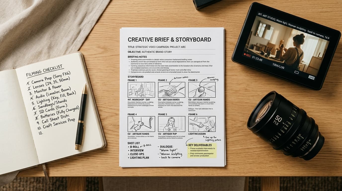 Custom Briefing & Targeted Filming