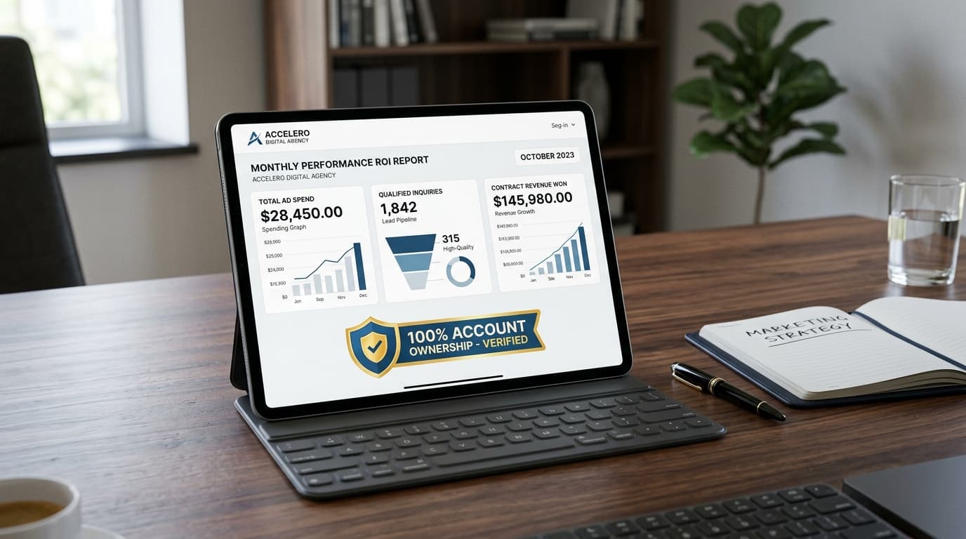 100% Account Ownership & Clear Reports